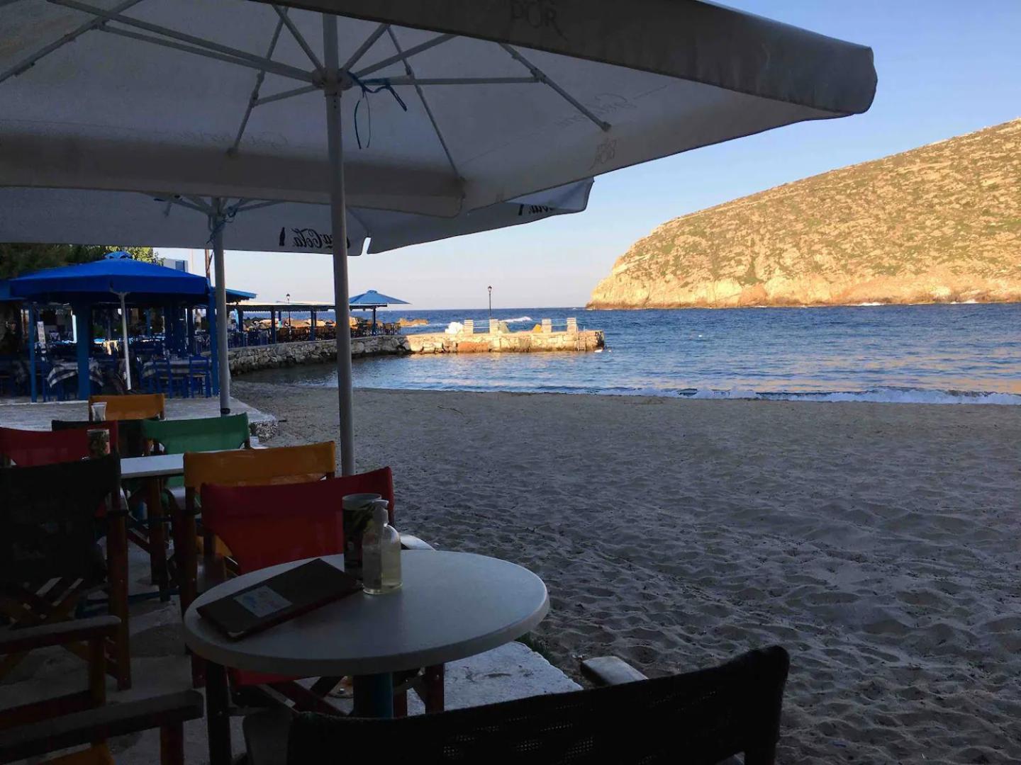 Cozy Studio In Beautiful Apollonas Beach Naxos Buitenkant foto